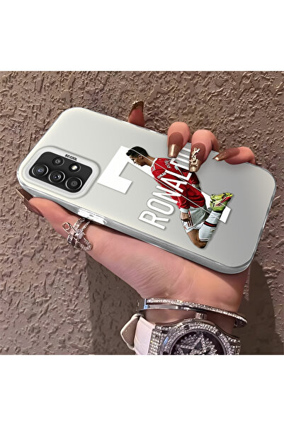 Hontinga حافظة هاتف سامسونج جالاكسي A52S 5G متوافقة مع CR7 مصنوعة من السيليكو...