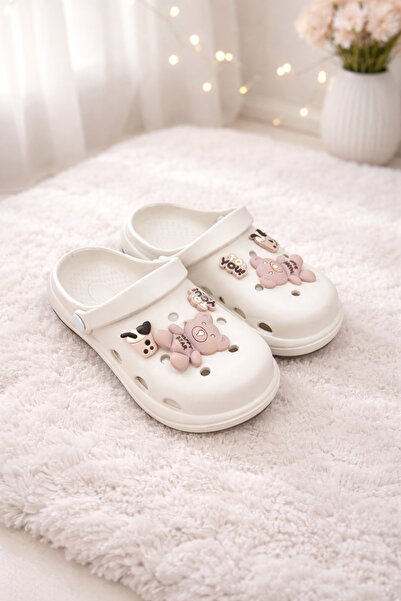 Behtah Kundura Boy's Cross Closed-Front 6-Decorated Garden Pool Daily Sandals...