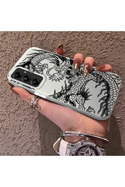 Hontinga حافظة هاتف سامسونج جالاكسي A05S متوافقة مع الحواف السيليكونية الصلبة...