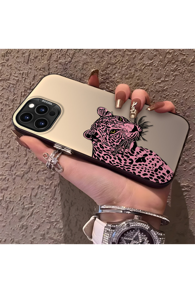 Hontinga حافظة هاتف آيفون 15 برو متوافقة مع السيليكون ذات الحواف الصلبة والمض...