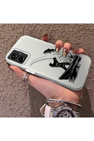 Hontinga حافظة هاتف سامسونج جالاكسي A06 متوافقة مع الحواف السيليكونية الصلبة ...