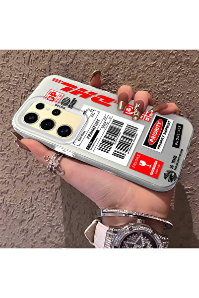 Hontinga حافظة هاتف سامسونج جالاكسي S24 الترا متوافقة مع السيليكون ذات الحواف...