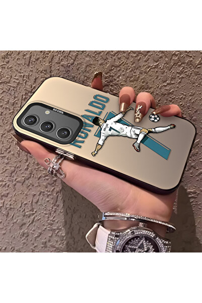 Hontinga حافظة هاتف سامسونج جالاكسي S24 متوافقة مع CR7 مصنوعة من السيليكون ال...