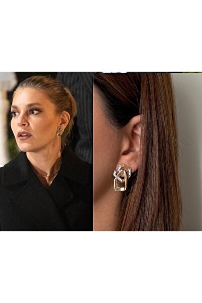 mibrillo Brand Equivalent Hoop Earrings. Nihal Earring (Original Enver Earring)