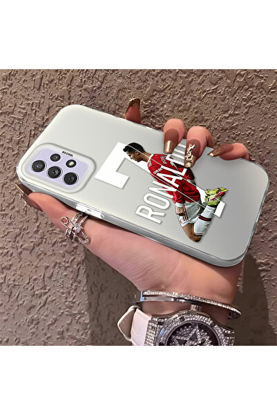 Hontinga حافظة هاتف سامسونج جالاكسي A72 متوافقة مع CR7 مصنوعة من السيليكون ال...