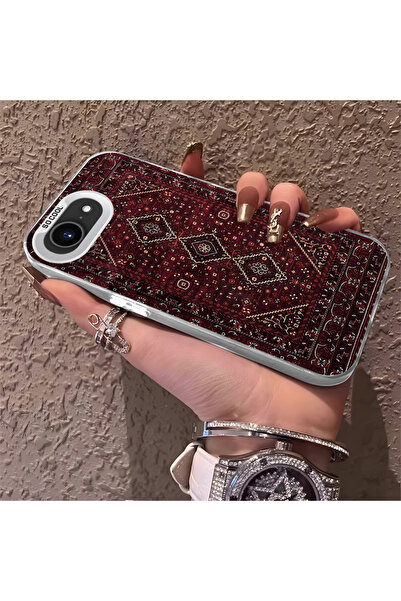 Hontinga حافظة هاتف آيفون 16e متوافقة مع غطاء خلفي صلب من السيليكون مضاد للسق...