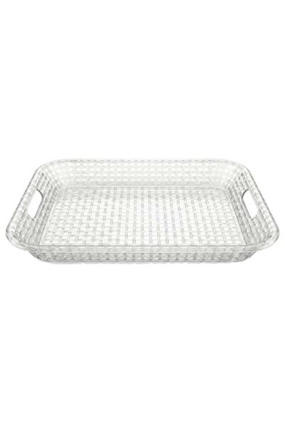 Generic Transparent Rectangular Acrylic Serving Plate