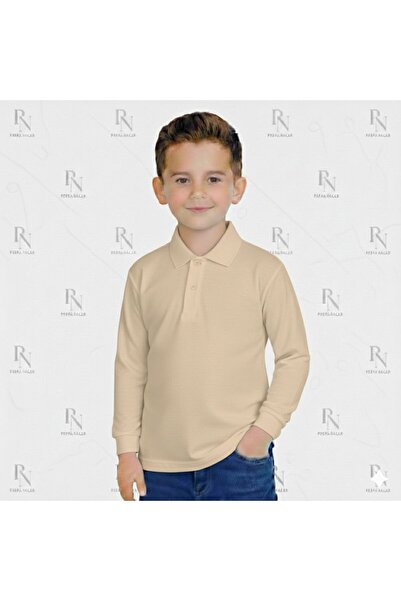 NACAR STYLİSH Παιδικό 100% βαμβακερό μπλουζάκι με λαιμόκοψη πόλο για σχολικές...