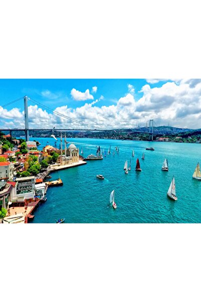 Aden DİJİTAL DEKORATİF İSTANBUL ORTAKÖY MANZARA KANVAS TABLO