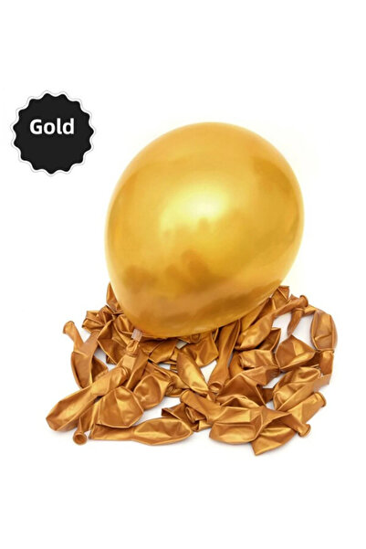 MFM Gold Color Balloon 10 Pieces