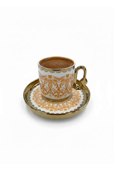 Altabi Porcelain Coffee Set for 2 People |   Special Design |   90 ml