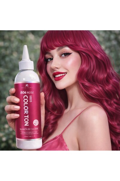 CEZI Professional Semi-Permanent Hair Dye – Intense Red, 200 ml