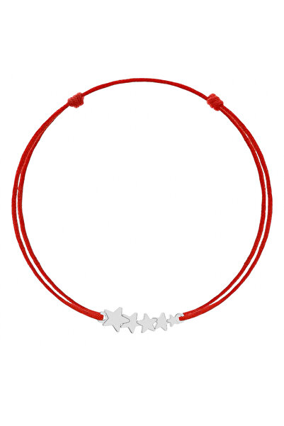 BIJUTERIA NEAGRA Brățară Mărțișor din Argint 925 cu Stele