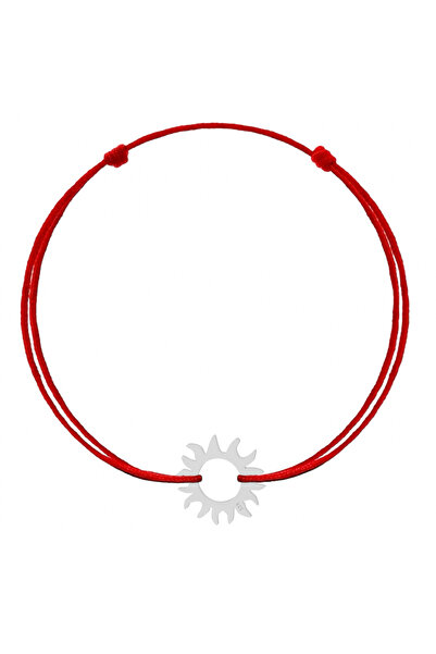 BIJUTERIA NEAGRA Brățară Mărțișor din Argint 925 cu Soare