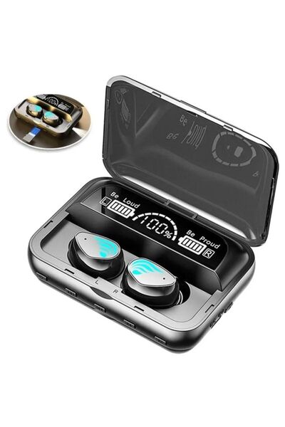 Generic 4-in-1 Bluetooth 5.3 Headphones & MP3 Player - 2000mAh Power Bank Cas...