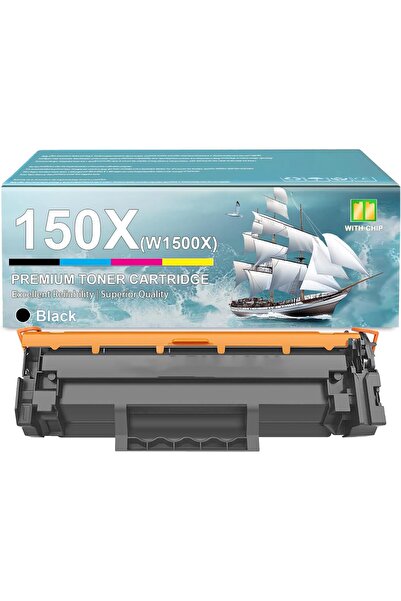 HP 150X ÇİPLİ LaserJet M111w MFP M141a M141w M141we Printers, 1 Pack 1500SAYFA
