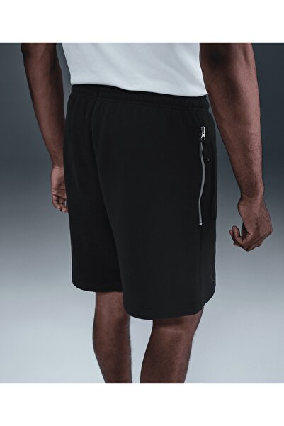 Nike Giannis Standard Issue 8 Fleece Basketball Shorts Siyah Erkek Şort