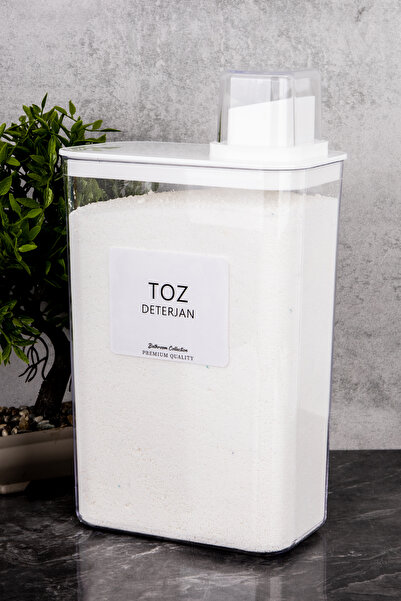 Minya Home Powder Detergent Storage Container Self-Scaled Vacuum Lid Storage ...