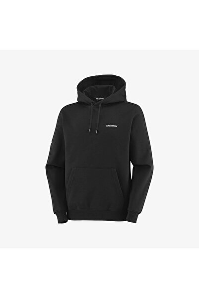 Salomon EQUIPE HOODIE Erkek Sweatshirt Deep Black LC2849100