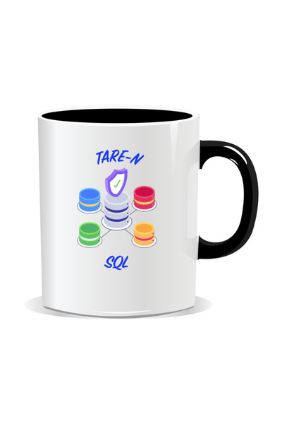 Mug Mania Cana personalizata cu mesaje pentru programatori, Tare-n SQL