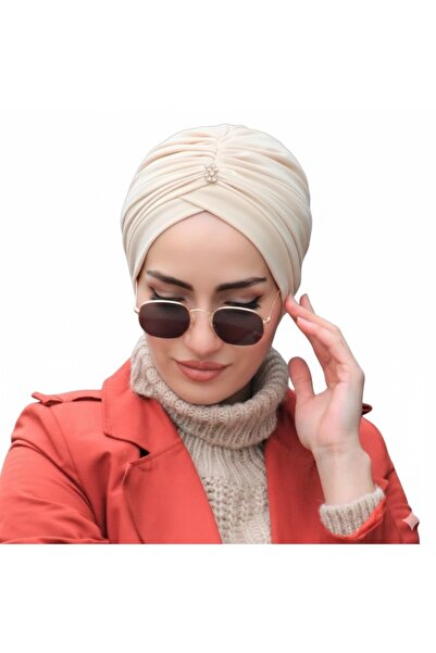 Sahra Şal Dünyası Șapcă de piscină cu detalii din piatră - Șapcă casual, potr...