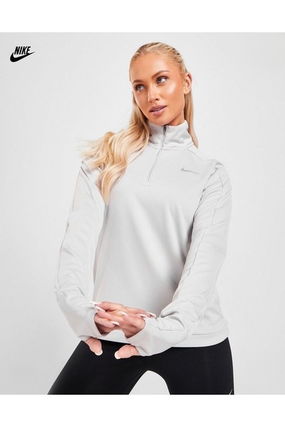 Nike Dri-Fit Pacer 1/4-Zip Running Жіноча футболка з довгими рукавами та чвер...