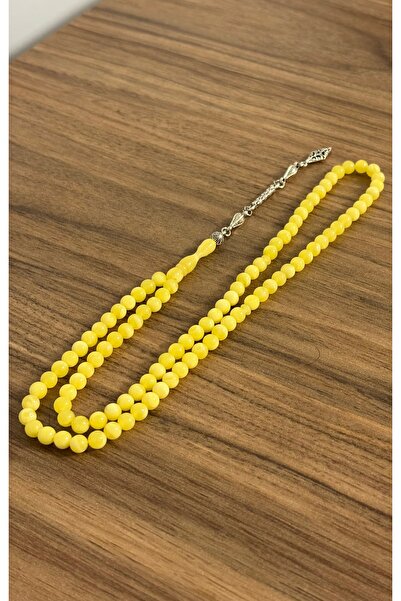 tesbihciniz سبحة صلاة من العنبر البقري 99 حبة بقطر 6 مم