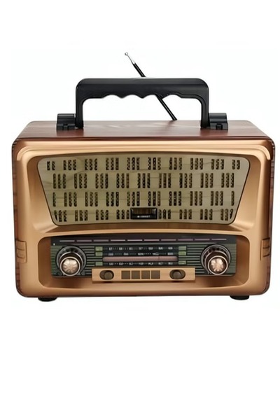 Generic Portable Radio M-1805BT 3-Band and TF Card and MP3 Player, Rechargeab...