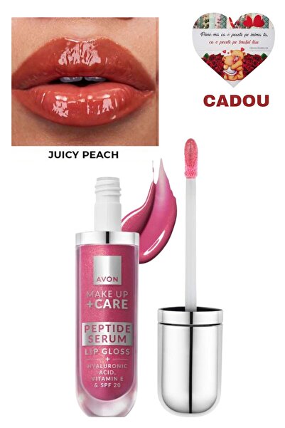 AVON Serum-Infused Peptide Lip Gloss + Magnetic Heart Gift