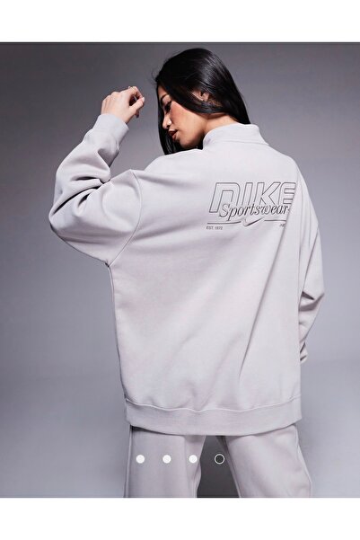 Nike Спортивний одяг Фліс 1/4 на блискавці Oversize Чверть на блискавці Широк...