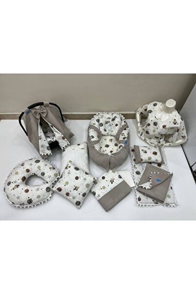 BUSEBABYHOME Çok Amaçlı Babynest , Puset Örtüsü , Alt Açma ve Battaniye, Nevr...