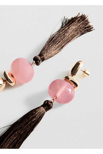 MANGO Woman Püsküllü küpe