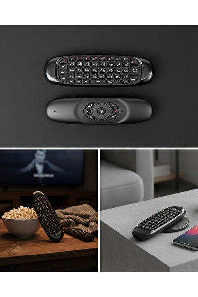 Twin Store Mey Import ®   Android Tv Pc Compatible Wireless Air Mouse Controller