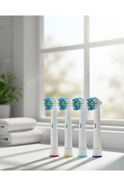 İsmiyle Al Znv Mey Import ®   Soft-Bristled Toothbrush Heads for Deep Cleanin...