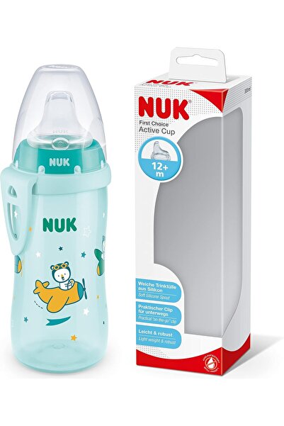 Nuk Cup for ages 12 months and up, 300ml capacity, leak-proof, with a soft dr...