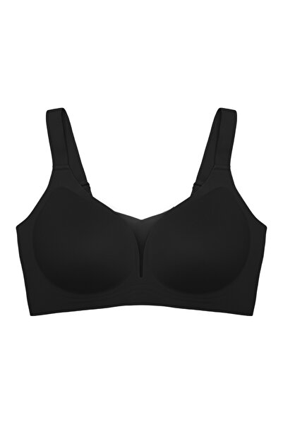 Cottonhill Sutien fără cusături - Modelator |   Sutien negru pentru femei, di...