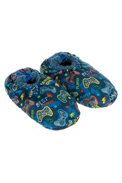 OEM Χειμερινές Παντόφλες Gamer, Μπλε