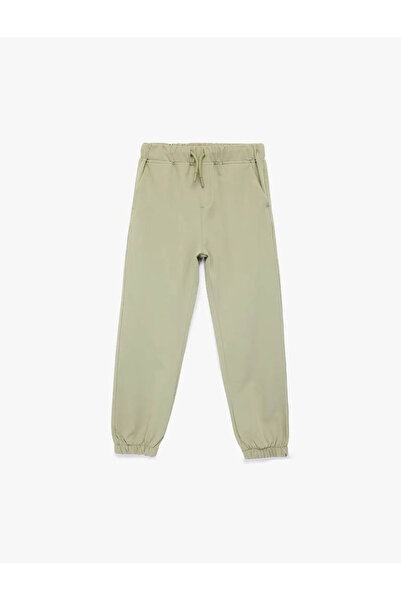 Koton Basic Jogger Green Boys' Sweatpants 6Skb40066Tw