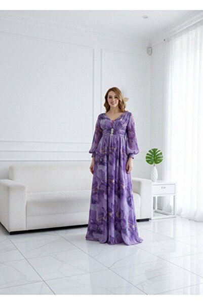 alqarat Dalia Royal Chiffon Gown