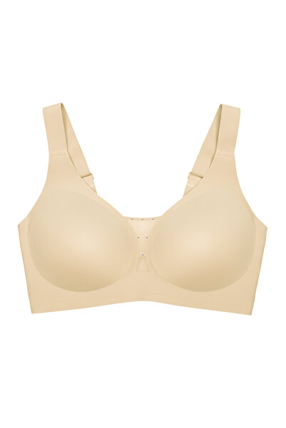 Cottonhill Seamless Bra - Balance |   Seamless Gathering Plus Size Women's Br...