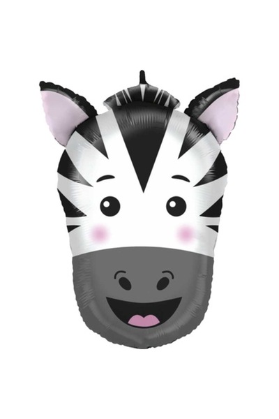 grabo Balon folie cu cap de zebră 74 cm