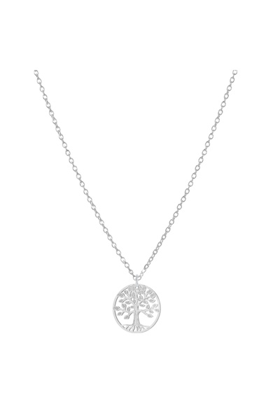 BIJUTERIA NEAGRA Tree of Life Pendant Necklace in 925 Silver