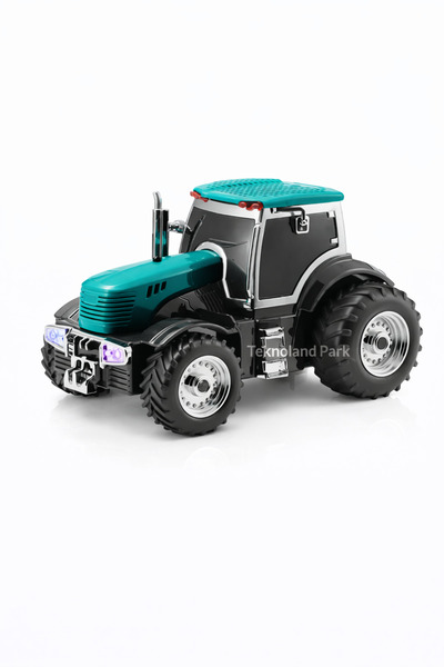 Teknoland Park Traktör Bluetooth Hoparlör Taşınabilir Radyo USB TF Kart AUX G...