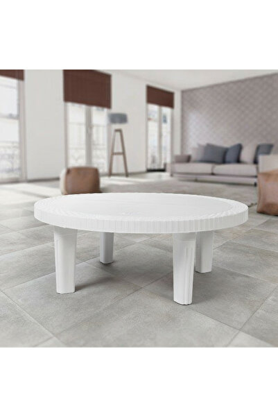 ANAKA round plastic floor table