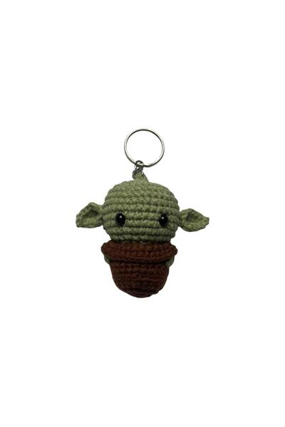 Morey Amigurumi Knitted Keychain - Handmade Bag Accessory and Gift Figure