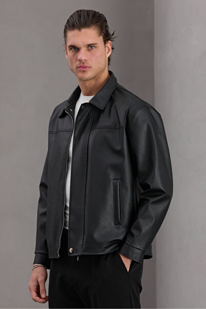 Bossago New Season Men's High Quality Leather Jacket
