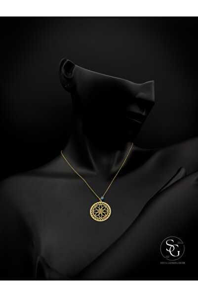 Store Yaşam Ağacı 925 Ayar Gümüş Kolye