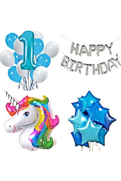 Glam Your Party Σετ 35 μπαλονιών για τα πρώτα γενέθλια