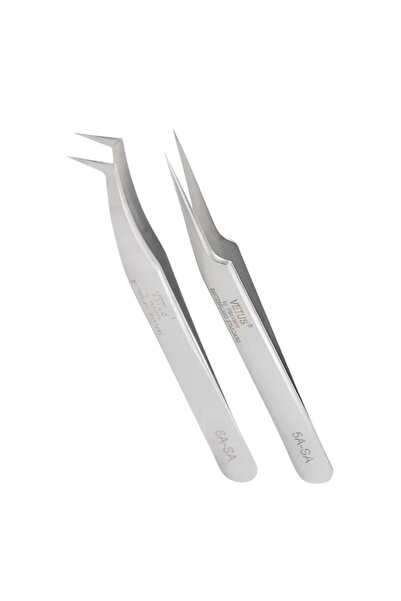 Barhat Set 2 pensete extensii gene Vetus 5A-SA si 6A-SA – Argintii