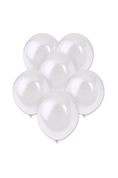 offlimits Set de 20 de baloane albe pentru ziua de naștere